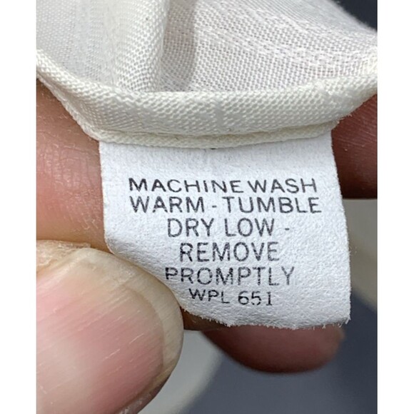 Vintage Career Club Button Up Shirt Striped Design Pocket Made in USA Size 15 - Picture 14 of 16